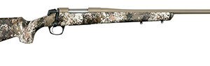 CVA CR6981 Cascade  Full Size 300 Win Mag 3+1, 24" Sniper Gray Cerakote Steel Threaded Barrel, Sniper Gray Cerakote Steel Receiver, Exclusive Realtree Rockslide Fixed w/SoftTouch Stock, Right Hand