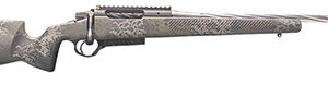 Seekins Precision 0011710155 Havak Element Full Size 308 Win 5+1 21" Stainless Fluted/Threaded Barrel, 20 MOA Rail w/Bubble Level Stainless Steel Receiver, Mountain Shadow Camo Fixed Synthetic Stock