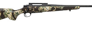 Howa HCSL308GRN M1500 Super Lite Full Size 308 Win 5+1 20" Blued Threaded Barrel, Blued Picatinny Rail Steel Receiver, Green w/Black Webbing Fixed Stocky's Synthetic Stock