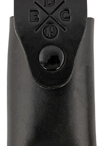 1791 Gunleather HDESSLSBLKA EDC Heavy Duty Easy Slide OWB Black Leather Belt Slide Ambidextrous
