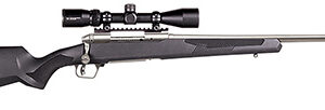 Savage Arms 58132 110 Apex Storm XP 400 Legend 4+1 18" Carbon Steel, Stainless Barrel/Rec, Black Synthetic AccuFit Stock, Vortex Crossfire II 3-9x40mm Scope