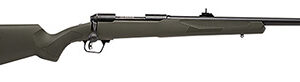 Savage Arms 58133 110 Hog Hunter 400 Legend 4+1 18" Threaded Carbon Steel, Black Barrel/Rec, OD Green Synthetic AccuFit Stock, AccuTrigger, Adj. Iron Sights