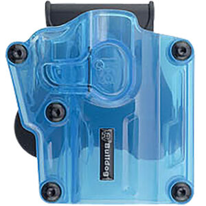 Bulldog MX005 Max Multi Fit OWB Transparent Blue Polymer Paddle Mount