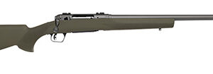 Savage Arms 58042 110 Trail Hunter 7mm PRC 3+1 22" Threaded/Medium Heavy Profile, Tungsten Gray Cerakote Barrel/Rec, OD Green Hogue Overmold Stock, Adj. AccuTrigger, Weaver Base