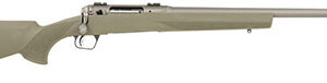 Savage Arms 58137 110 Trail Hunter 450 Bushmaster 3+1 20" Threaded/Medium Heavy Profile, Tungsten Gray Cerakote Barrel/Rec, OD Green Hogue Overmold Stock, Adj. AccuTrigger, Weaver Base