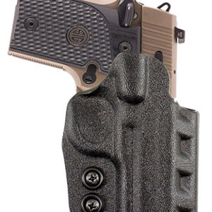DeSantis Gunhide D94KAB6Z0 Cazzuto  OWB Black Kydex Paddle Fits Glock 19/19 Gen 5/19X/23/32/45 Right Hand