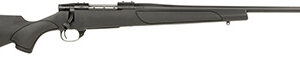 Weatherby VTX243NR2T Vanguard Obsidian Full Size 243 Win 5+1 22"  Blued #2 Contour Threaded Barrel, Blued Drilled & Tapped Steel Receiver, Black Monte Carlo Synthetic Stock