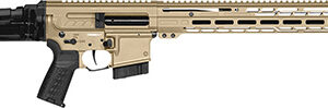 CMMG 60AA90CCT Dissent MK4 6mm ARC 10+1 (2) 16.10", Coyote Tan Rec/15" M-Lok Handguard, Side Charging Handle, Black Side Folding Stock & Zeroed Grip, Muzzle Brake, 60/90 Ambi Safety, Adj. Gas Block
