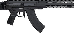 CMMG 86A7F0BAB Dissent MK47 7.62x39mm 30+1 (2) 14.30" P&W, Black Armor, Side Charging Handle Rec, 13.50" M-Lok Handguard, Side Folding Stock, Zeroed Grip, SVD Brake, 60/90 Ambi Safety, Adj. Gas Block