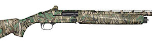 Mossberg 85169 940 Pro Turkey 12 Gauge 4+1 3" 18.50", Mossy Oak Greenleaf, Optic Cut Rec, Self-Draining Synthetic Stock with Adj. Shims, HiViz CompSight Fiber Optic Sight, Includes Holosun Red Dot