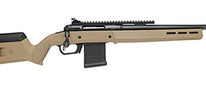 Savage Arms 58194 110 Scout Full Size 450 Bushmaster 5+1 16.50" Matte Black Threaded Barrel, Picatinny Rail Carbon Steel Receiver, Flat Dark Earth Magpul Hunter Synthetic Stock,