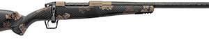 Fierce Firearms ROG7PRC20BRS Carbon Rogue  Full Size 7mm PRC 3+1 20" Hand Lapped/Match Grade Threaded Barrel, Smoked Bronze Cerakote Steel Receiver, Sonora Ambush Camo Fierce Rogue Carbon Fiber Stock