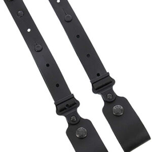 Galco MC2TDB Horizontal Shoulder System Tie Down Set 2.0 Black Full Grain Leather Ambidextrous