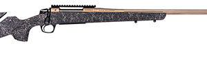 CVA CR3960F Cascade Long Range Hunter Full Size 7mm Rem Mag 24" Smoked Bronze Cerakote Steel Threaded Barrel, Black w/Smoked Bronze Web Synthetic Stock