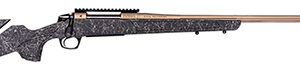 CVA CR3961F Cascade Long Range Hunter Full Size 300 Win Mag 24" Smoked Bronze Cerakote Steel Threaded Barrel, Black w/Smoked Bronze Web Synthetic Stock