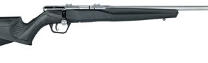 Savage Arms 70502 B22 Magnum FVSS Full Size Bolt Action 22 WMR 10+1 21" Heavy Button-Rifled Barrel, Matte Stainless Metal Finish & Matte Black Synthetic Stock