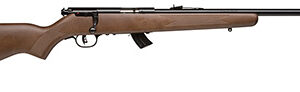 Savage Arms 20700 Mark II G 22 LR Caliber with 10+1 Capacity, 21" Barrel, Matte Blued Metal Finish, Satin Hardwood Stock & AccuTrigger Right Hand (Full Size)
