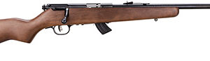 Savage Arms 60703 Mark II G Youth 22 LR 10+1, 19" Satin Blued Button Rifled Steel Barrel, Drilled & Tapped/Satin Blued Steel Receiver, Satin Hardwood Fixed Stock