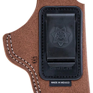 Bianchi 10380 6C  IWB Tan Leather Belt Clip Fits 2" Barrels/Ruger/Colt Charter Arms Right Hand