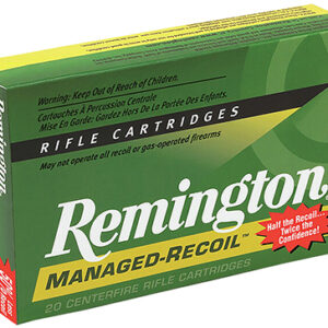 Remington Ammunition 27644 Managed-Recoil  30-30 Win 125 gr Soft Point Core Lokt 20 Per Box/ 10 Case