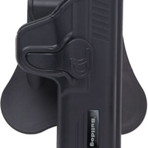 Bulldog RRG17 Rapid Release  OWB Black Polymer Paddle Compatible w/Glock 17 Right Hand