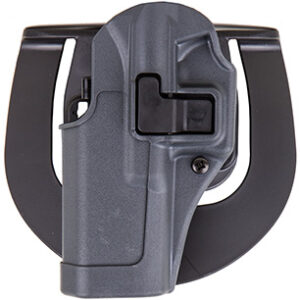 Blackhawk 413513BKL Serpa CQC Sportster OWB Size 13 Gun Metal Gray Polymer Paddle Compatible w/Glock 20/21/37/S&W M&P  Left Hand