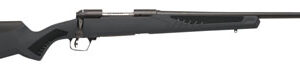 Savage Arms 57060 110 Hunter 22-250 Rem 4+1 22", Matte Black Metal, Gray Fixed AccuStock with Accufit