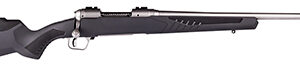 Savage Arms 57052 110 Storm 270 Win 4+1 22" Matte Stainless/ Button-Rifled Barrel, Matte Stainless/ Stainless Steel Receiver, Matte Gray/ Fixed AccuStock Stock, Right Hand