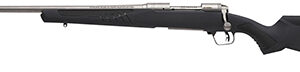 Savage Arms 57057 110 Storm 30-06 Springfield 4+1 22", Matte Stainless Metal, Gray Fixed AccuStock with Accufit, Left Hand