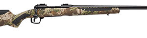 Savage Arms 57000 110 Predator Full Size 22-250 Rem 4+1 24" Matte Black Fluted, Threaded Barrel, Matte Black Carbon Steel Receiver, Fixed AccuStock w/AccuFit Mossy Oak Terra Synthetic Stock