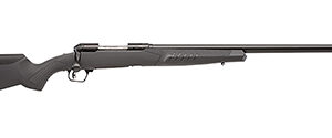 Savage Arms 57068 110 Varmint 204 Ruger 4+1 26", Matte Black Metal, Gray Fixed AccuStock with AccuFit