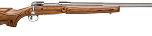 Savage Arms 18466 12 Varminter Low Profile 204 Ruger 4+1 Cap 26" 1:12" Matte Stainless Rec/Barrel Satin Brown Stock Right Hand (Full Size) with Detachable Box Magazine