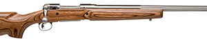 Savage Arms 18469 12 Varminter Low Profile 22-250 Rem 4+1 Cap 26" 1:12" Matte Stainless Rec/Barrel Satin Brown Stock Right Hand (Full Size) with Detachable Box Magazine