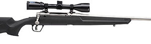 Savage Arms 57101 Axis II XP 223 Rem 4+1 22", Matte Stainless Barrel/Rec, Synthetic Stock, Includes Bushnell Banner 3-9x40mm Scope