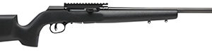 Savage Arms 47223 A17 Pro Varmint Semi-Auto 17 HMR Caliber with 10+1 Capacity, 22" Barrel, Black Metal Finish & Boyd's Pro Varmint Matte Black Stock Right Hand (Full Size)