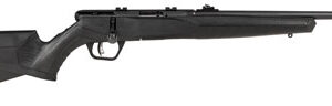 Savage Arms 70514 B22 Magnum F Compact Bolt Action 22 WMR 10+1 18" Barrel, Matte Blued Metal Finish & Matte Black Synthetic Stock