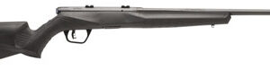 Savage Arms 70840 B17 F Bolt Action 17 HMR Caliber with 10+1 Capacity, 21" Barrel, Matte Blued Metal Finish & Matte Black Synthetic Stock Left Hand (Full Size)