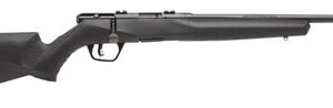 Savage Arms 70814 B17 Compact Bolt Action 17 HMR Caliber with 10+1 Capacity, 18" Barrel, Matte Blued Metal Finish & Matte Black Synthetic Stock Right Hand