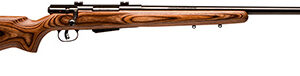 Savage Arms 19140 25 Lightweight Varminter 22 Hornet 4+1 Cap 24" Matte Black Rec/Barrel Natural Brown Laminate Stock Right Hand (Full Size)