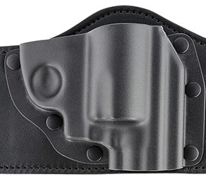 Galco TS158B TacSlide  OWB Black Kydex/Leather Belt Slide Fits S&W J Frame Fits 2-3" Barrel Right Hand
