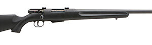 Savage Arms 19740 25 Walking Varminter 17 Hornet Caliber with 4+1 Capacity, 22" Barrel, Matte Black Metal Finish & Matte Black Synthetic Stock Right Hand (Full Size)