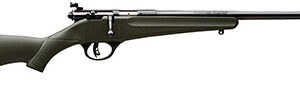 Savage Arms 13790 Rascal  22 LR Caliber with 1rd Capacity, 16.12" Barrel, Blued Metal Finish & Green Synthetic Stock Right Hand (Youth)
