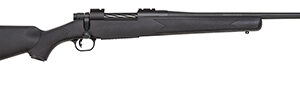 Mossberg 27884 Patriot  270 Win 5+1 22" Fluted Barrel w/Recessed Match Crown, Matte Blued Metal Finish, Spiral-Fluted Bolt, Synthetic Stock, Drop Box Magazine, Adjustable LBA Trigger