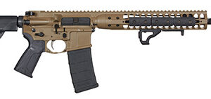 LWRC ICDIR5CK16 Individual Carbine Direct Impingement 5.56x45mm NATO 30+1 16.10" Barrel, Exclusive Flat Dark Earth, A2 Flash Hider, Steel Receiver, 6 Position Stock, Magpul MOE Grip, Optics Ready
