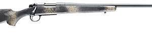 Bergara Rifles B14S521 B-14 Wilderness Ridge 308 Win 4+1 20" Threaded, Sniper Gray Cerakote Barrel/Rec, SoftTouch Woodland Camo Synthetic Stock, Omni Muzzle Brake