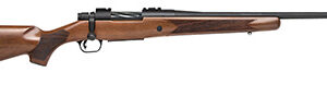 Mossberg  Patriot  350 Legend 4+1 22" Fluted w/Recessed Match Crown, Blued Barrel/Rec, Walnut Stock, Spiral-Fluted Bolt, Adj. LBA Trigger, Weaver Scope Mount
