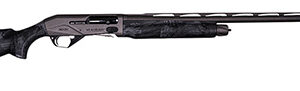 Weatherby XST1228SMG Sorix  Full Size 12 Gauge Semi-Auto 3.50" 2+1 28" Gray Cerakote Vent Rib Barrel & Drilled & Tapped Steel Receiver, Storm Camo Synthetic Stock w/Adj Shim, Ambidextrous