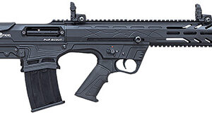 Citadel FRPS1218 Pup Scout  12 Gauge Semi-Auto 3" 5+1 18.50" Black Steel Barrel, Black Picatinny Rail Aluminum Receiver, Picatinny Handguard, Black Adj Cheek Riser Synthetic Stock