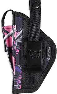 Bulldog FSN1MDG Extreme  OWB Muddy Girl Camo Nylon Belt Loop/Clip Fits Ruger LCP Ambidextrous
