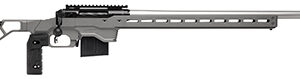 Savage Arms 57562 110 Elite Precision 338 Lapua Mag 5+1 30" Matte Stainless, Matte Black Rec, Gray Cerakote Adjustable MDT ACC Aluminum Chassis Stock (MB Not Included)